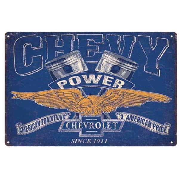 シボレー　Chevrolet 車★レトロ調★メタルサイン　アメリカンブリキ看板/飾り/バー/レストラン/カフェ/喫茶店 アメリカ雑貨　20cm*30cm