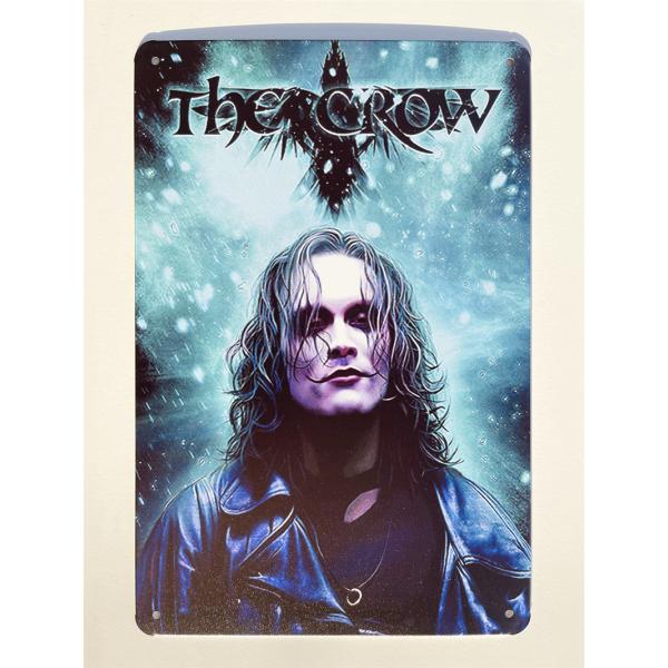 『クロウ/飛翔伝説』The Crow 映画ポスター アメリカ雑貨 レトロ調 メタルサイン ブリキ看板 インテリア 20x30cm