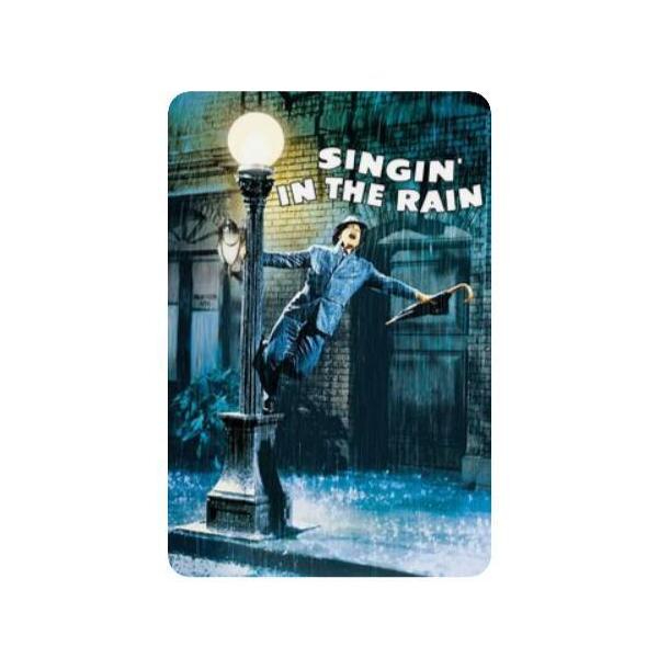 『雨に唄えば』Singin' in the Rain 映画ポスター アメリカ雑貨 レトロ調 メタルサイン ブリキ看板 インテリア 20x30cm