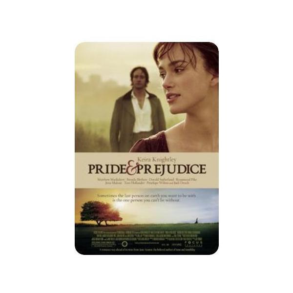 『プライドと偏見』Pride &amp; Prejudice 名作 映画ポスター アメリカ雑貨 メタルサイン ブリキ看板 金属 インテリア 20x30cm