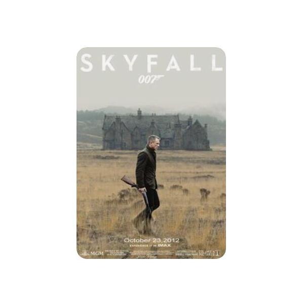 『007 スカイフォール』  映画ポスター　 アメリカ雑貨　メタルサイン　ブリキ看板　金属　インテリア　20x30cm