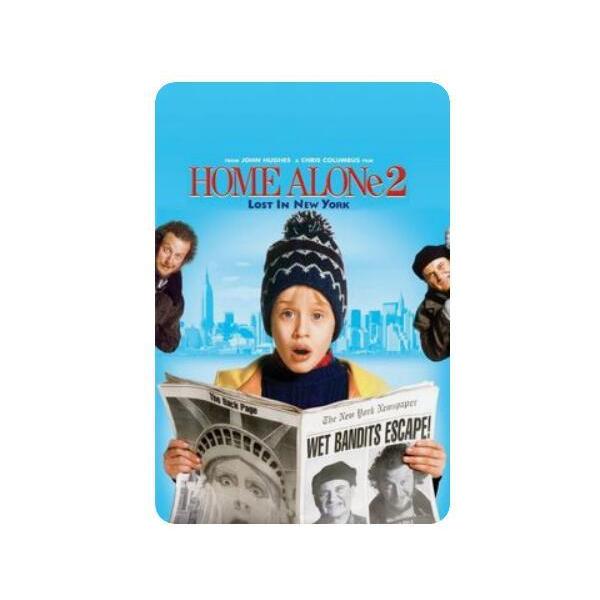 『ホーム・アローンII』Home Alone 2 映画ポスター アメリカ雑貨 メタルサイン ブリキ看板 金属 インテリア 20x30cm