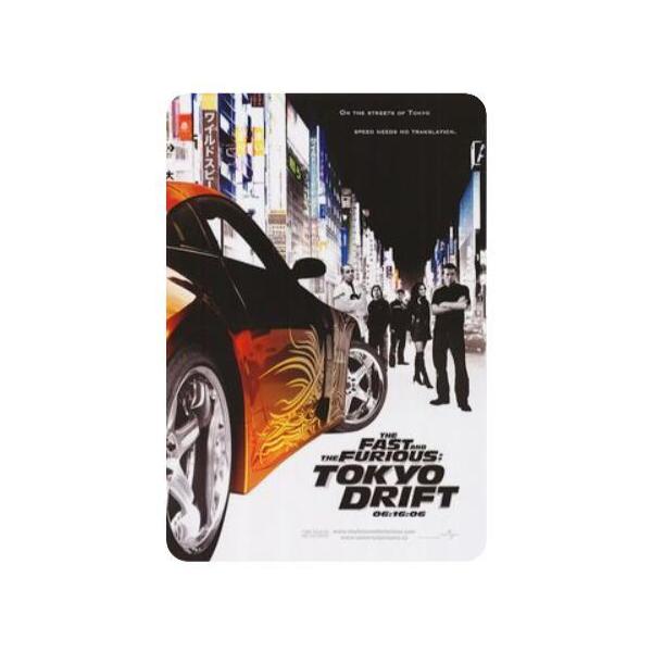 『ワイルド・スピードX3 TOKYO DRIFT』 映画ポスター アメリカ雑貨 メタルサイン ブリキ看板 金属 インテリア 20x30cm