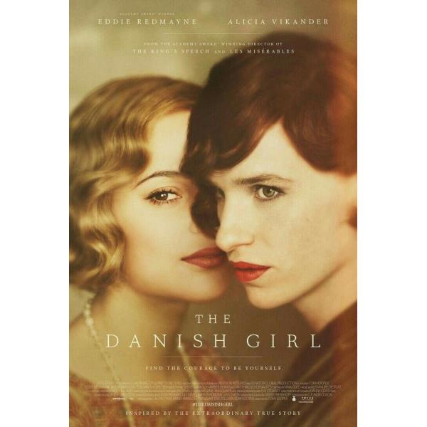 『リリーのすべて』The Danish Girl  映画ポスター　 アメリカ雑貨　メタルサイン　ブリキ看板　金属　インテリア　20x30cm