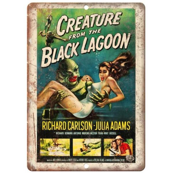 大アマゾンの半魚人』 Creature from the Black Lagoon 1954年SFホラー