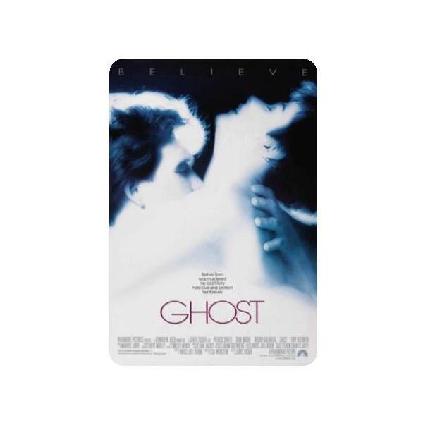 『ゴースト/ニューヨークの幻』Ghost 1990年  映画ポスター　 アメリカ雑貨　メタルサイン　ブリキ看板　金属　インテリア　20x30cm