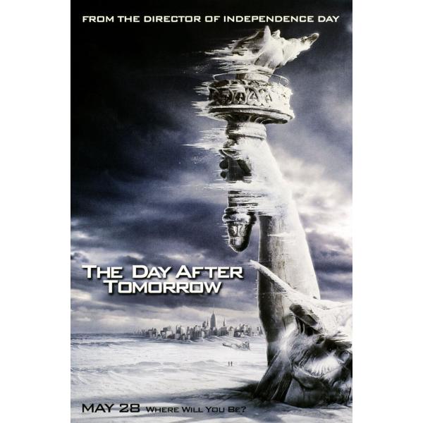 『デイ・アフター・トゥモロー』The Day After Tomorrow 映画ポスター アメリカ雑貨 メタルサイン ブリキ看板 金属 インテリア 20x30cm