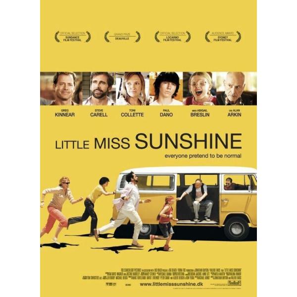 『リトル・ミス・サンシャイン』Little Miss Sunshine 映画ポスター アメリカ雑貨 メタルサイン ブリキ看板 金属 インテリア 20x30cm
