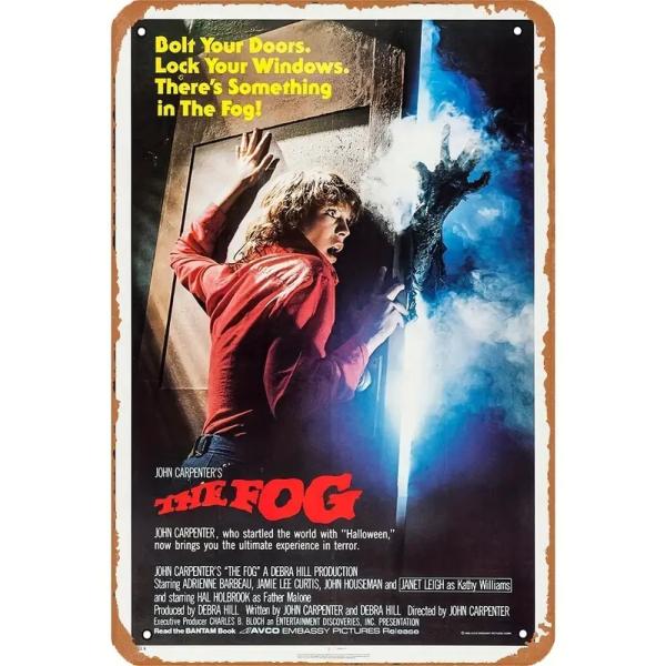 『ザ・フォッグ』1980年ホラー映画ポスター メタルサイン ブリキ看板 インテリア雑貨 お部屋 お店 バー 飾り物 20x30cm
