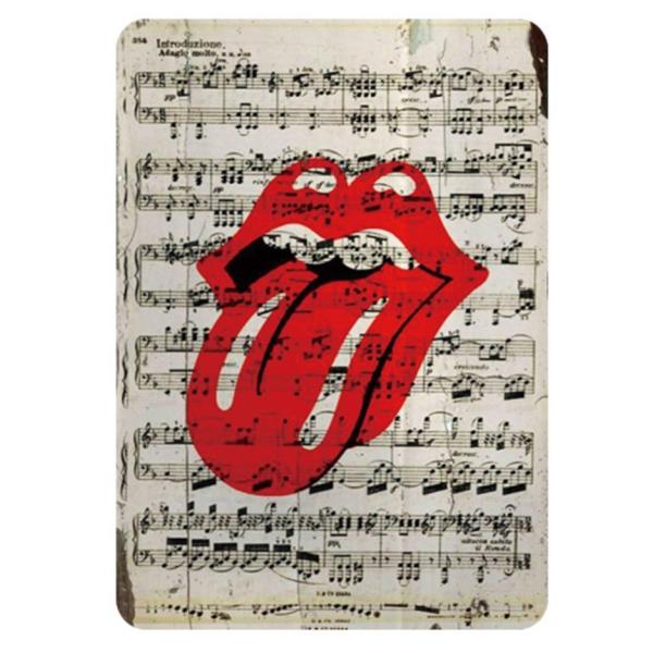 ザ・ローリング・ストーンズ The Rolling Stones 　 ロックバンド アメリカ雑貨★レトロ調★ブリキ看板/飾り/バー/レストラン/カフェ 20x30cm