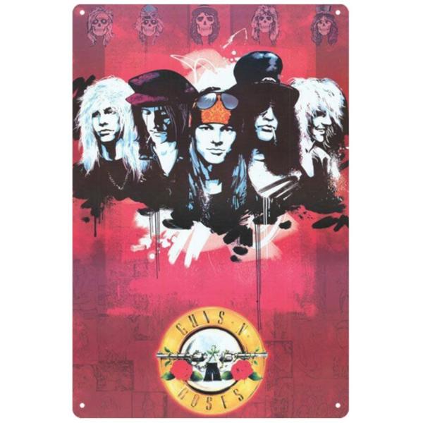 ガンズ・アンド・ローゼズ Guns N' Roses GN'R ロックバンド