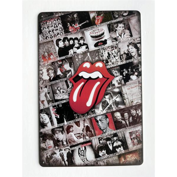 ガラス管 ネオンサイン バー装飾 Rolling Stones ローリングストーンズ