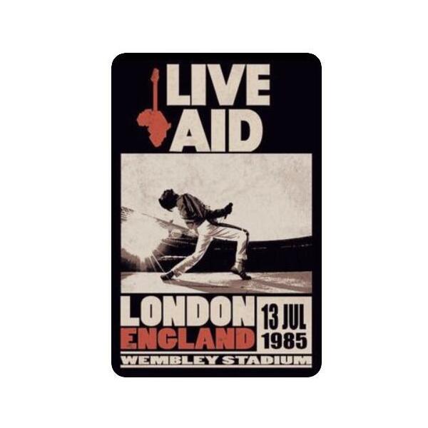 queen 1985年ライヴエイド LIVE AID ポスター アメリカ雑貨 壁飾り