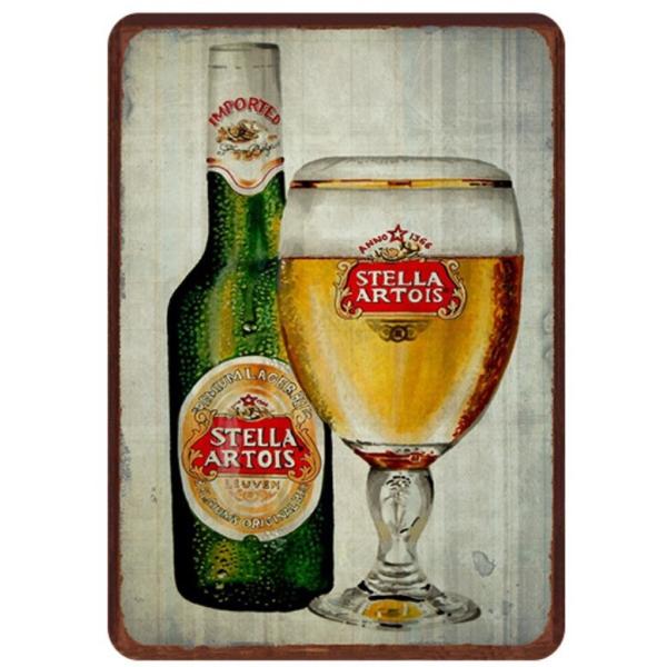 ステラ アルトワ Stella Artois ベルギービール ☆アメリカ雑貨 レトロ