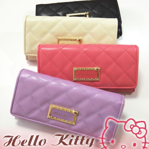 sanrio 新作HELLO KITTY長財布/ハローキティキルティング長財布 sanrio 新作HELLO KITTY長財布/ハローキティキルティング長財布