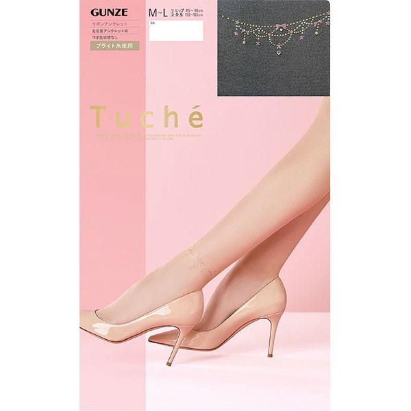 Gunze新作 ワンポイント柄 リボンアンクレットストッキング おしゃれなストッキング 柄ストッキング 左足首アンクレット柄 Th625c アドバンス通販 通販 Yahoo ショッピング