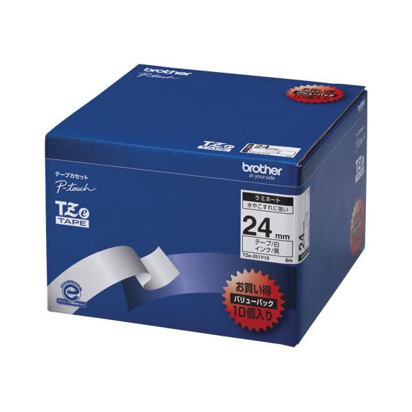 �u���U�[�@�s�[�^�b�`�e�[�v24mm��/��10���@TZE-251V10�y�ԕi�E�����E�L�����Z���s�z�y�C�[�W���p�����[���z