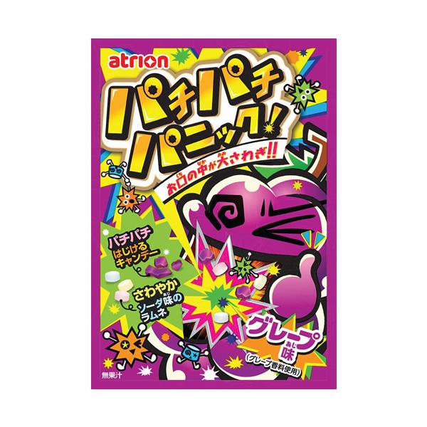 ☆まとめ買い☆ アトリオン製菓 パチパチパニックグレープ 5g ×20個