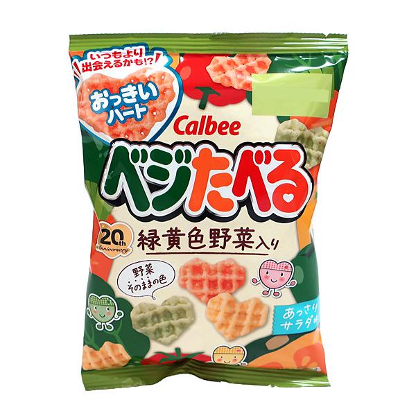 ☆まとめ買い☆ カルビー ベジたべる あっさりサラダ味 18g ×24