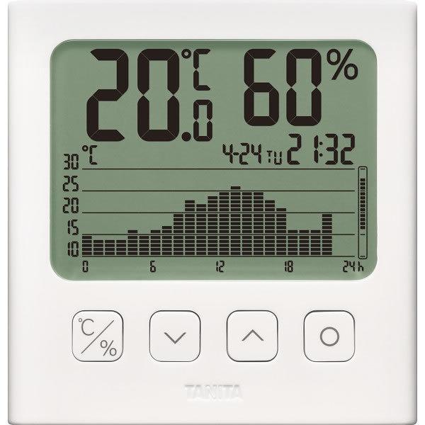 【送料無料】タニタ　グラフ付きデジタル温湿度計　ＴＴ−５８１【ギフト館】