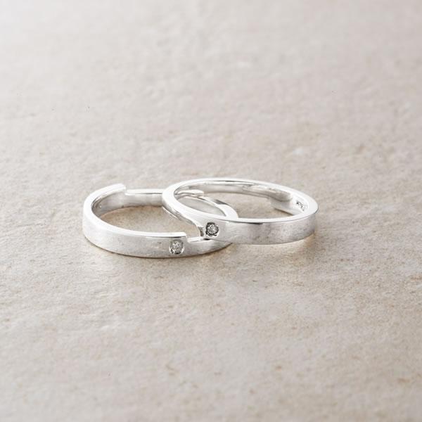 【送料無料】シーアングル　２連ダイヤモンドリング　２５４５Ｒ　２５４５Ｒ【ギフト館】 送料無料】シーアングル 2連ダイヤモンドリング 2545R