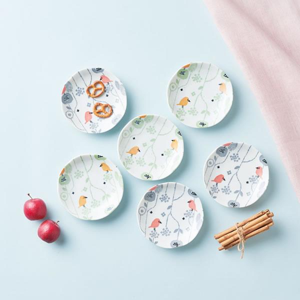 送料無料】coco．a デザートプレート6P T