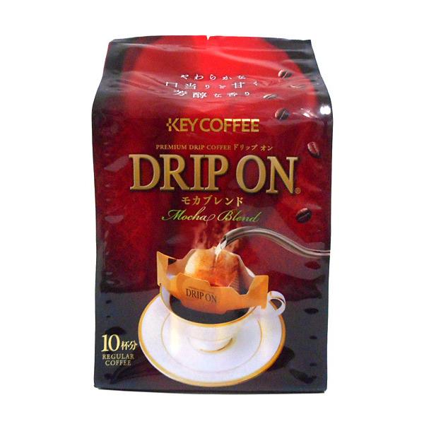 キーコーヒー ドリップオンモカブレンド10杯分 イージャパンモール f Eジャパン 通販 Yahoo ショッピング