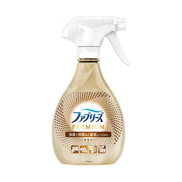 他サイト： 【送料無料】【個人宅届け不可】【法人（会社・企業）様限定】ファブリーズW除菌+消臭プレミアム　無香料　本体　370mL　1本【イージャパンモール】の商品画像