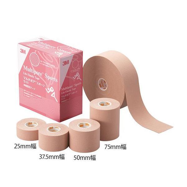 3M 3M マルチポアスポーツ ライト 伸縮固定テープ 2723-25 25mm