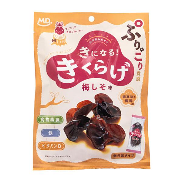 送料無料】☆まとめ買い☆ MDホールディングス きになるきくらげ 梅