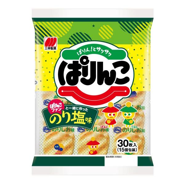 ★まとめ買い★　三幸製菓　ぱりんこのり塩味　３０枚　×12個【イージャパンモール】