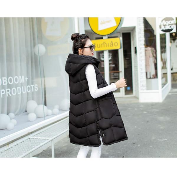 ダウンコート 中綿 ダウンベスト ロング レディース オシャレ 袖なし しっかりと厚手 サイドスリット オフのお洒落 休日カジュアル Buyee Buyee Japanese Proxy Service Buy From Japan Bot Online