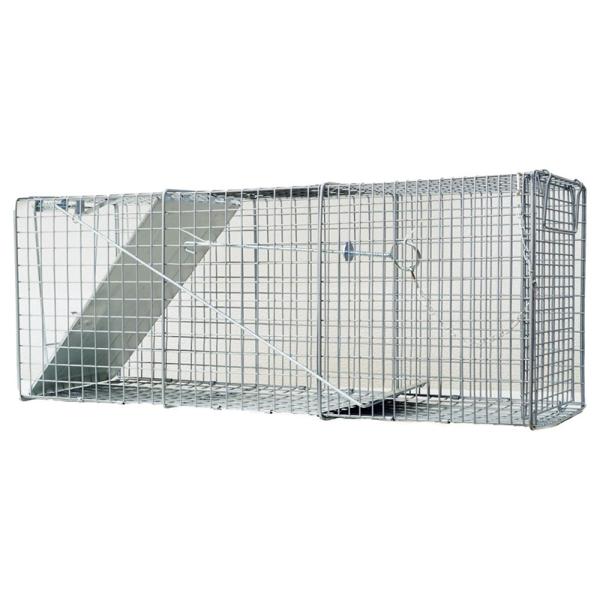 簡単にセット出来る踏板式捕獲機