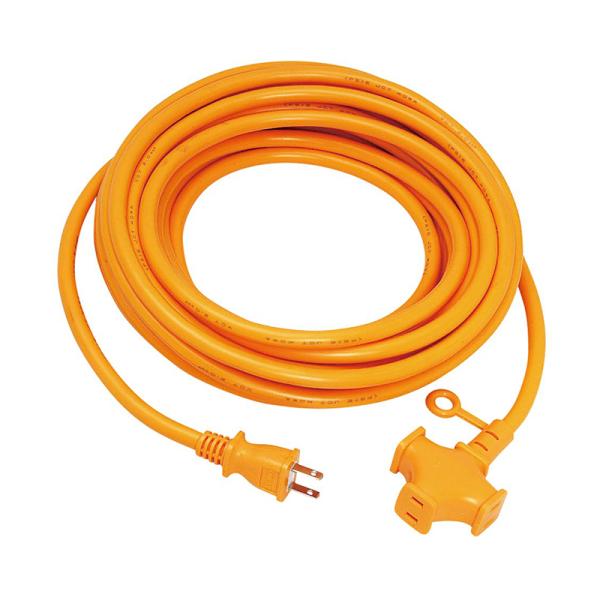 他サイト： KOWA デカ太延長コード 15A 10m KM20-10 キイロ 3クチ 3口 125V 1500Wまで 4580138480203の商品画像