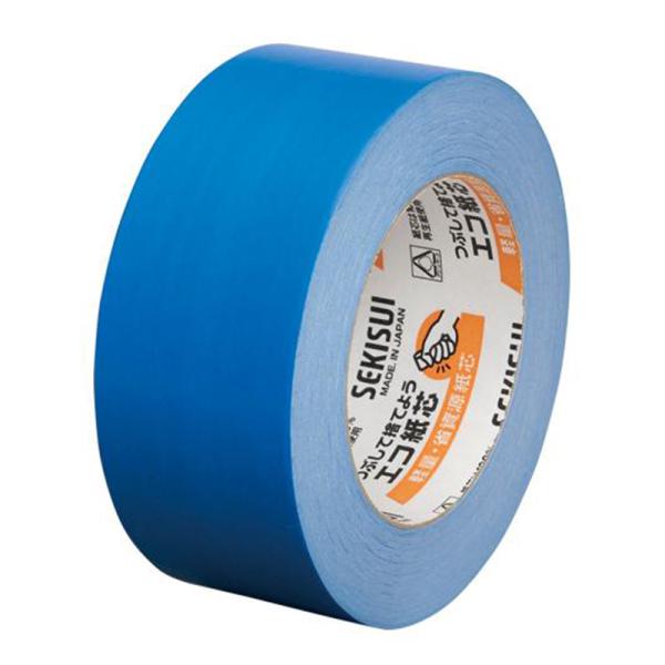 他サイト： 積水 カラークラフトテープ No.500WC 青 50mm×50m セキスイ K50WA13 4901860180085の商品画像