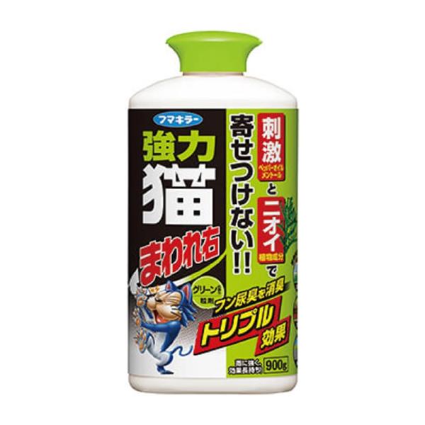 他サイト： フマキラー 猫まわれ右 粒剤 グリーンの香り 900g 強力 猫よけ 猫避け 4902424439328の商品画像