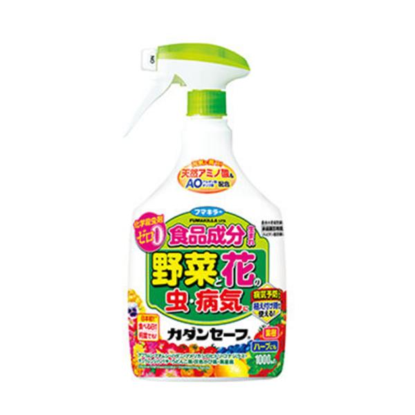 他サイト： フマキラー カダンセーフ 1000ml 殺虫 病気を予防 ハンドスプレー 4902424441987の商品画像