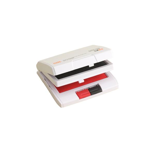 他サイト： MAX スタンプ台 黒 赤 SA-212NWカミバコ SA90247 4902870868970の商品画像