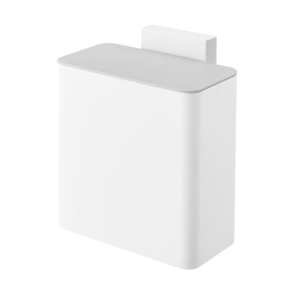 他サイト： 山崎実業 マグネット＆シンク扉ゴミ箱 プレート Plate ホワイト 4701 4903208047012の商品画像