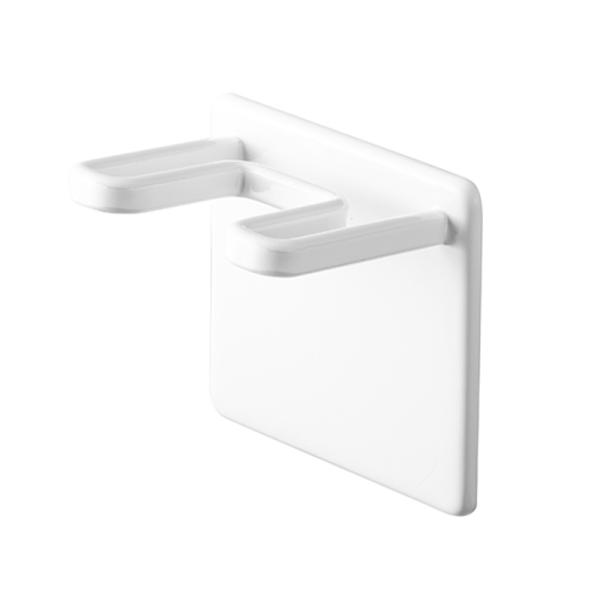 マグネットが付く浴室壁面に簡単取り付けのヒゲ剃りホルダー。