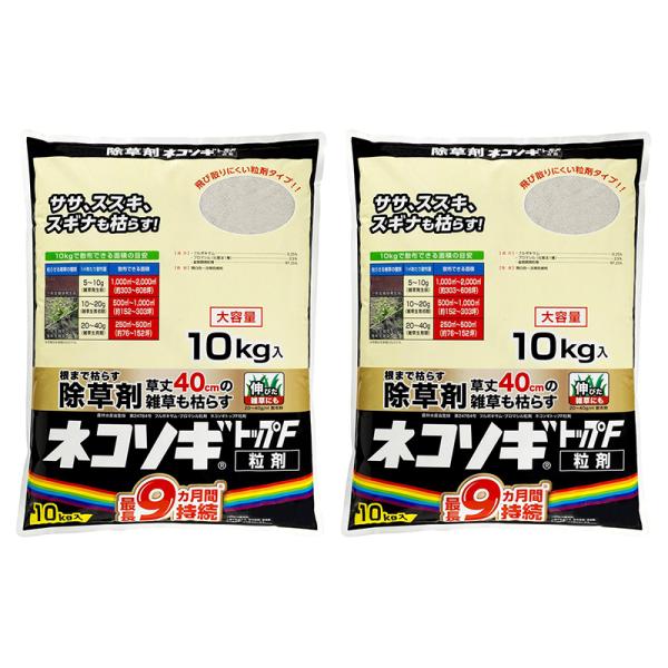 レインボー薬品 【2個セット】 ネコソギトップF 粒剤 10kg 大容量 袋