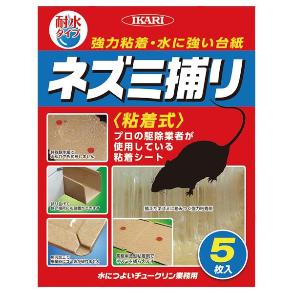 プロの駆除業者が使用している粘着シート