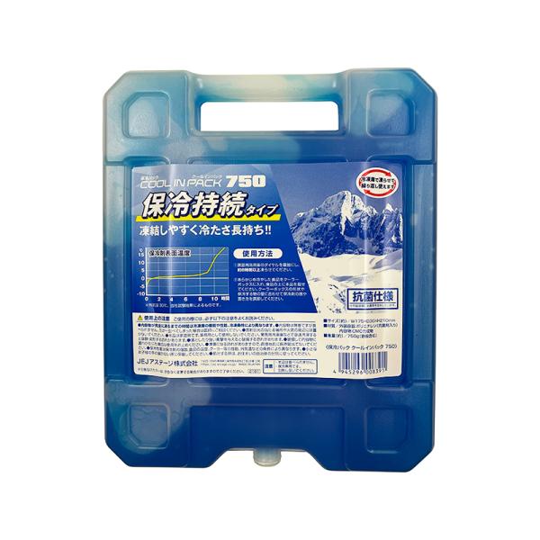 クールインパック　ハード　750ｇ　アステージ商品管理番号:4945296008391角をおとしたデザインなので、落としても割れにくく丈夫です。