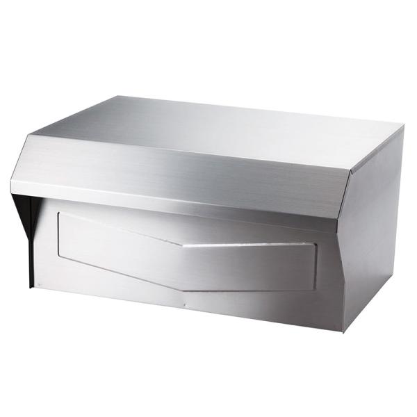 前入れ後ろ取り出しで、ブロック塀などに埋め込んで使用できます。