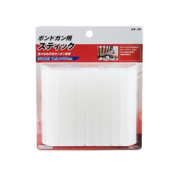SK11(エスケー11) ボンドガン用スティック GM-150用 30本入 クリア GS-30 4977292239028