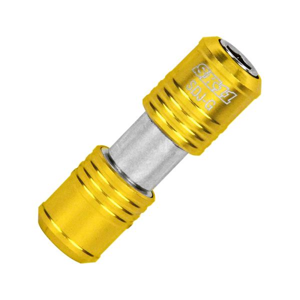 他サイト： SK11 ダブルビットジョイント 六角軸 ゴールド SDJ-G メール便対応（10個まで） 4977292335683の商品画像