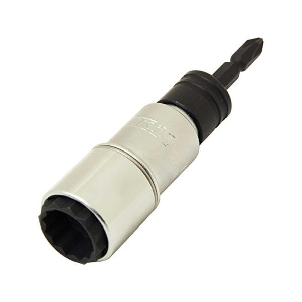 他サイト： SK11(エスケー11) ビットスルー ダブルソケット 18Vインパクト対応 17 21mm BSW-1721-12PN 4977292877701の商品画像