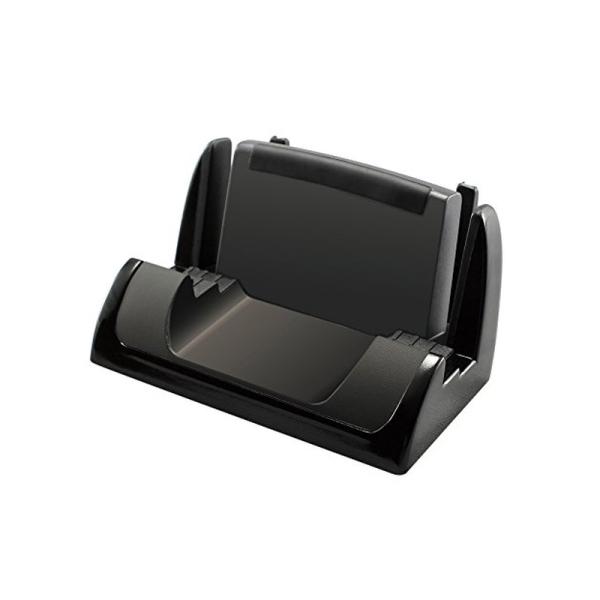 他サイト： 槌屋ヤック 車内用品 車載ホルダー スマホホルダー ブックカバースマホスタンド ブラック PZ-730 4979969009699の商品画像