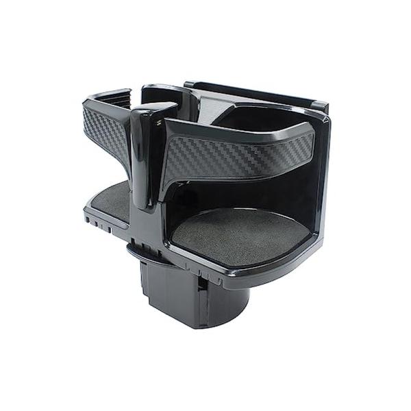 他サイト： 槌屋ヤック 車内用品 ドリンクホルダー USB 付き コンパクトWドリンク ブラック PF-393 4979969153828の商品画像