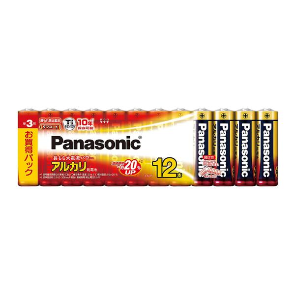 Panasonic P3`AJdr1.5V 12{pbN LR6XJ/12SW pi\jbN [֑Ήi3܂Łj